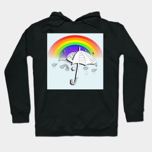 Rainbow & Hope, Cute Happy Inspirational Design Mother's Day Gifts Hoodie